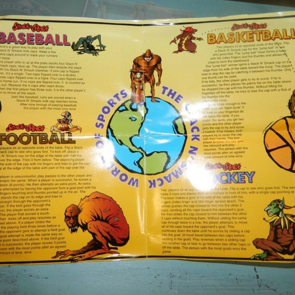 Stack N Smack Pogs Milkcaps Vintage 2-Metal International Kap - Picture 6 of 7